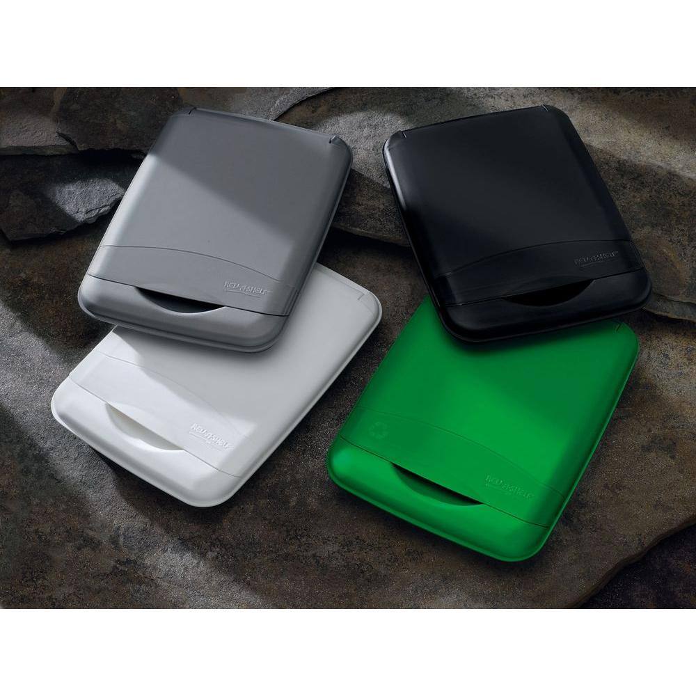 1.75 in. H x 10.7 in. W x 14.75 in. D 50 Qt. Champagne Waste Container Lid - Hercitys