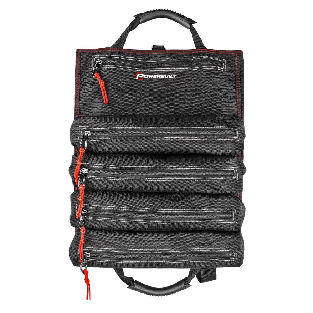 5 Pocket Tool Roll Organizer - Hercitys