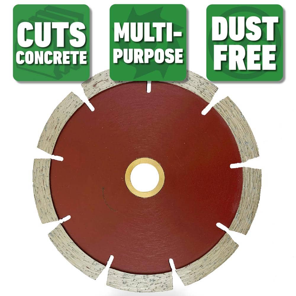 4-1/2 in. Professional Tuck Point 1/4 in. Thick Diamond Blade Cuts Granite, Marble, Concrete, Stone, Brick, Masonry - Hercitys