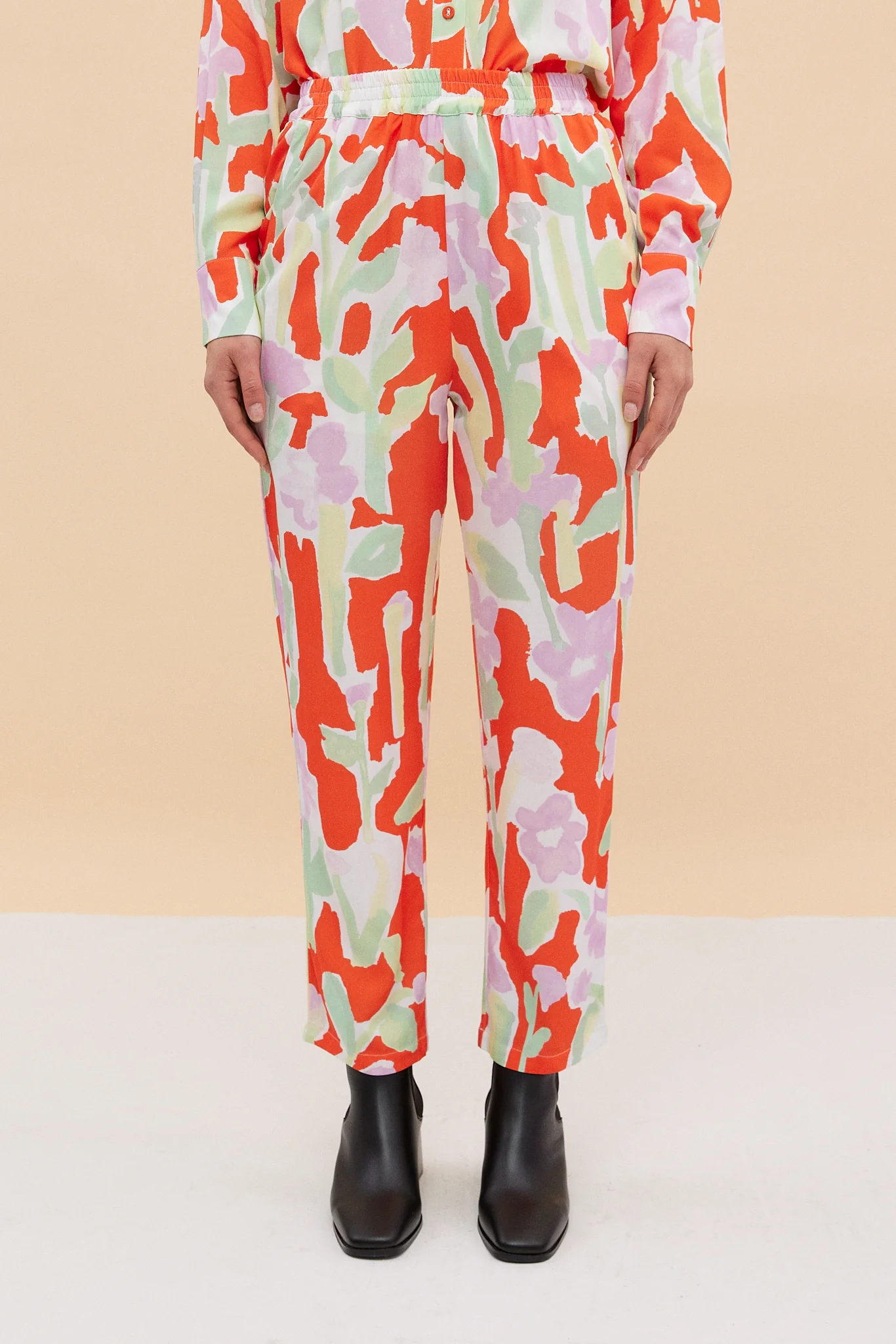 LOUNGE PANT - VIOLETS - Hercitys