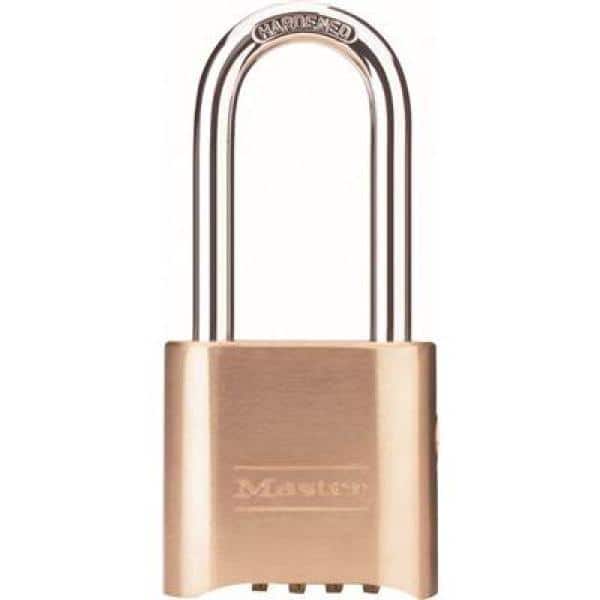 2 in. Body Set-Your-Own Combination Padlock With Key Overdue And Long Shackle - Hercitys