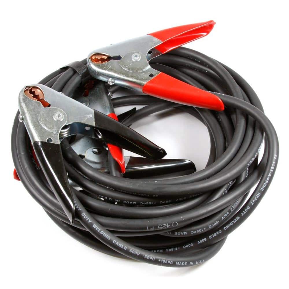 20 ft. 2-Gauge Heavy Duty Battery Jumper Cables - Hercitys