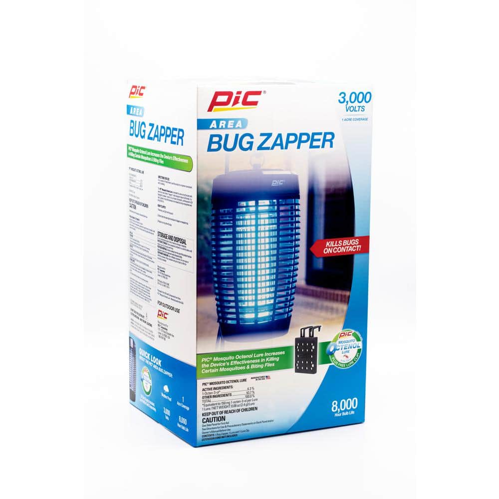 40-Watt Area Bug Zapper with Mosquito Octenol Lure - Hercitys