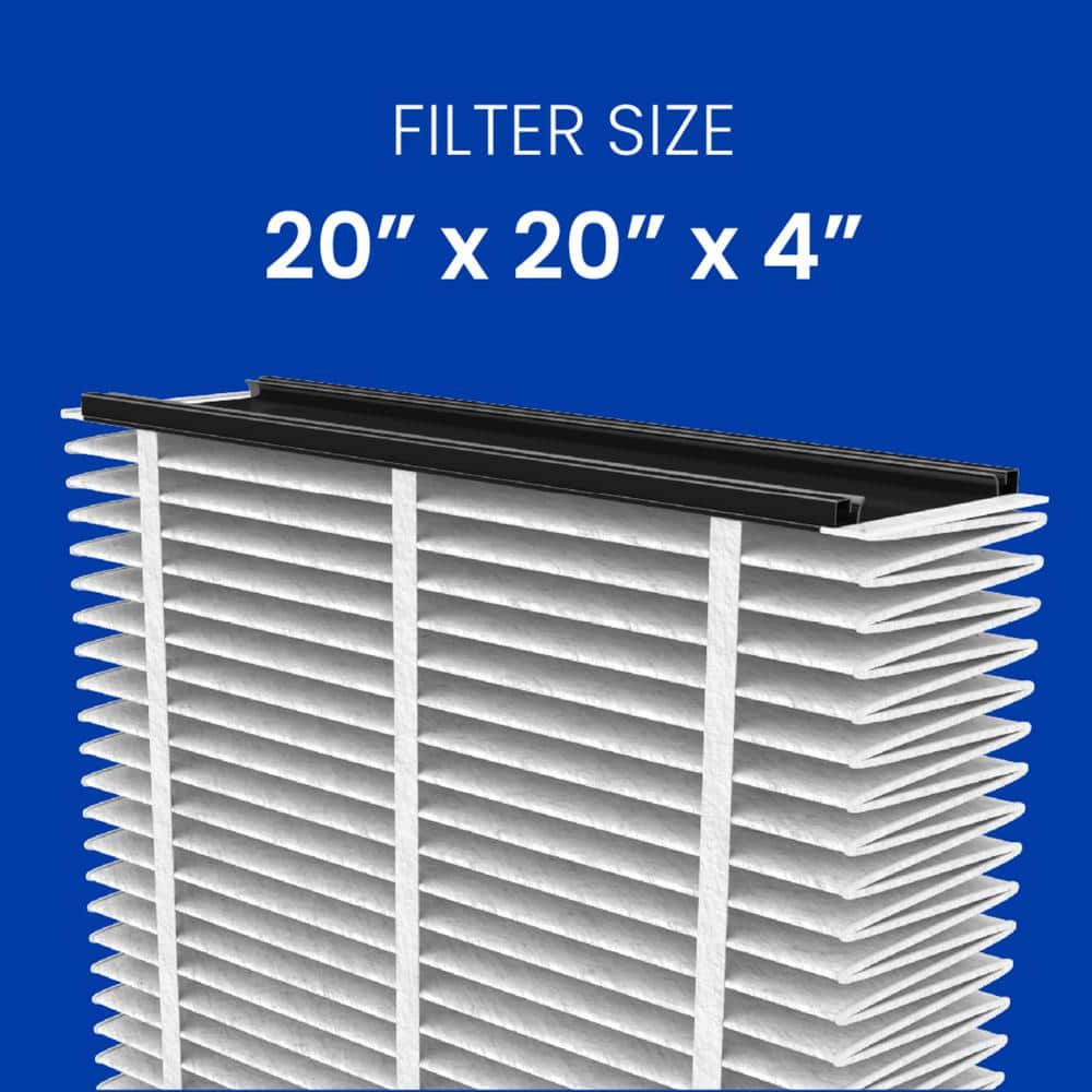 310 20 in. x 20 in. x 4 in. MERV 11 FPR 12 Pleated Air Filter For Air Cleaner Models 1310,2310,3310,4300 (1-Pack) - Hercitys