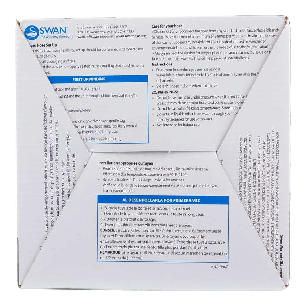 1/2 in. x 25 ft. XFlex RV&Marine Hose - Hercitys