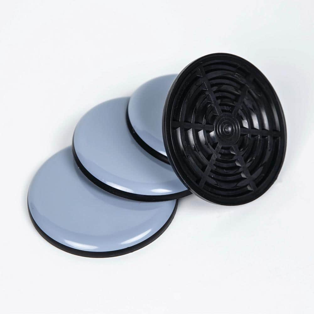 4 in. Round Magic Sliders (4-Pack) - Hercitys