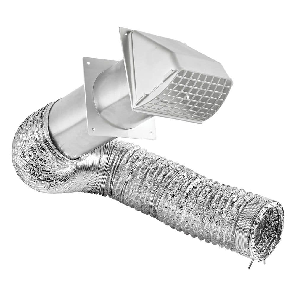 4 in. x 8 ft. UL 2158A Transition Duct Vent Kit - Hercitys