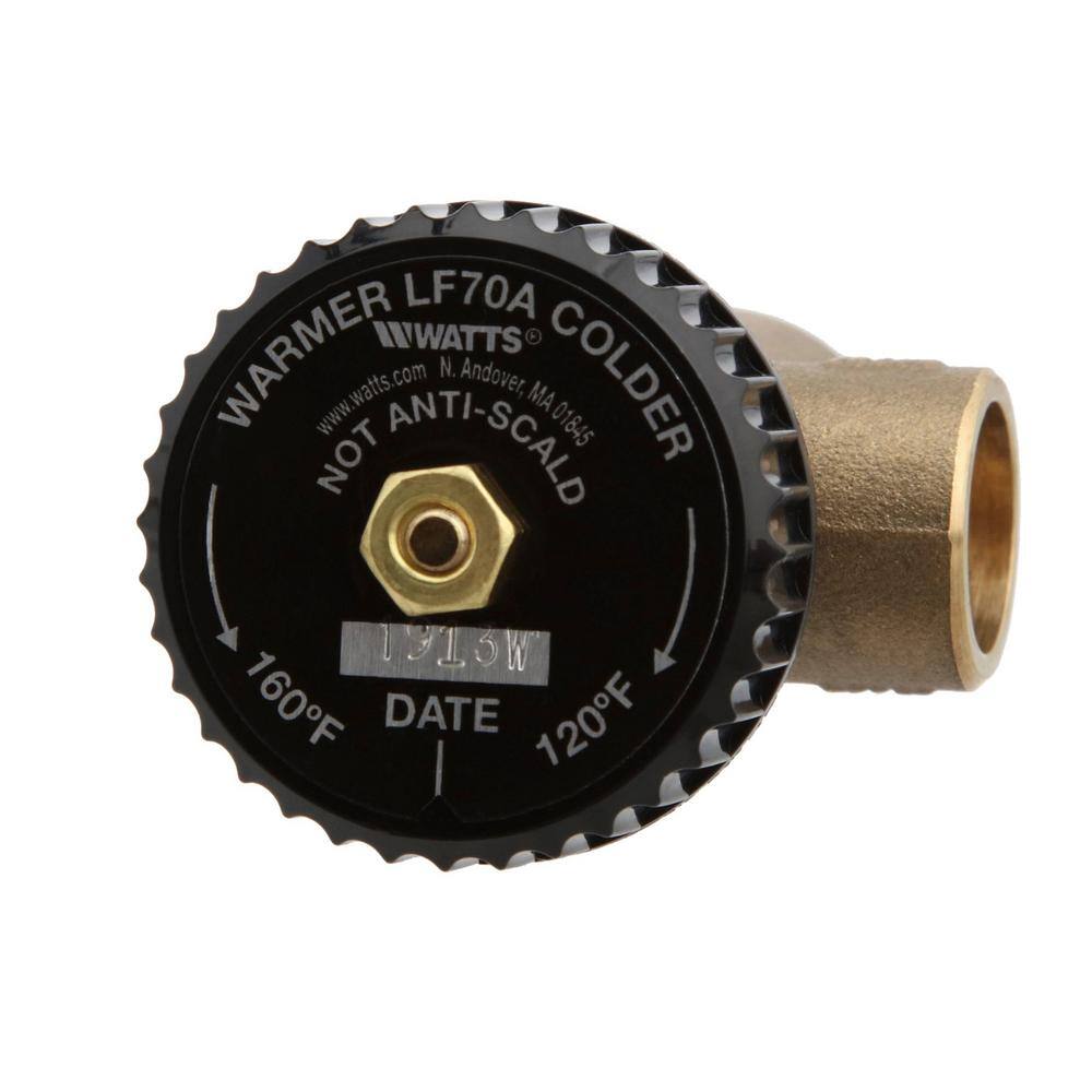 1/2 in. Lead-Free Brass SWT x SWT Tempering Valve - Hercitys