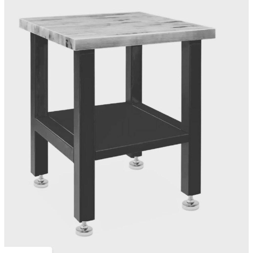 (50-Pack) Titan Nickel-White Hex Base 3/8-16 Thread x 1-1/2 in. L Stem Furniture Replacement Leveler with Insert - Hercitys