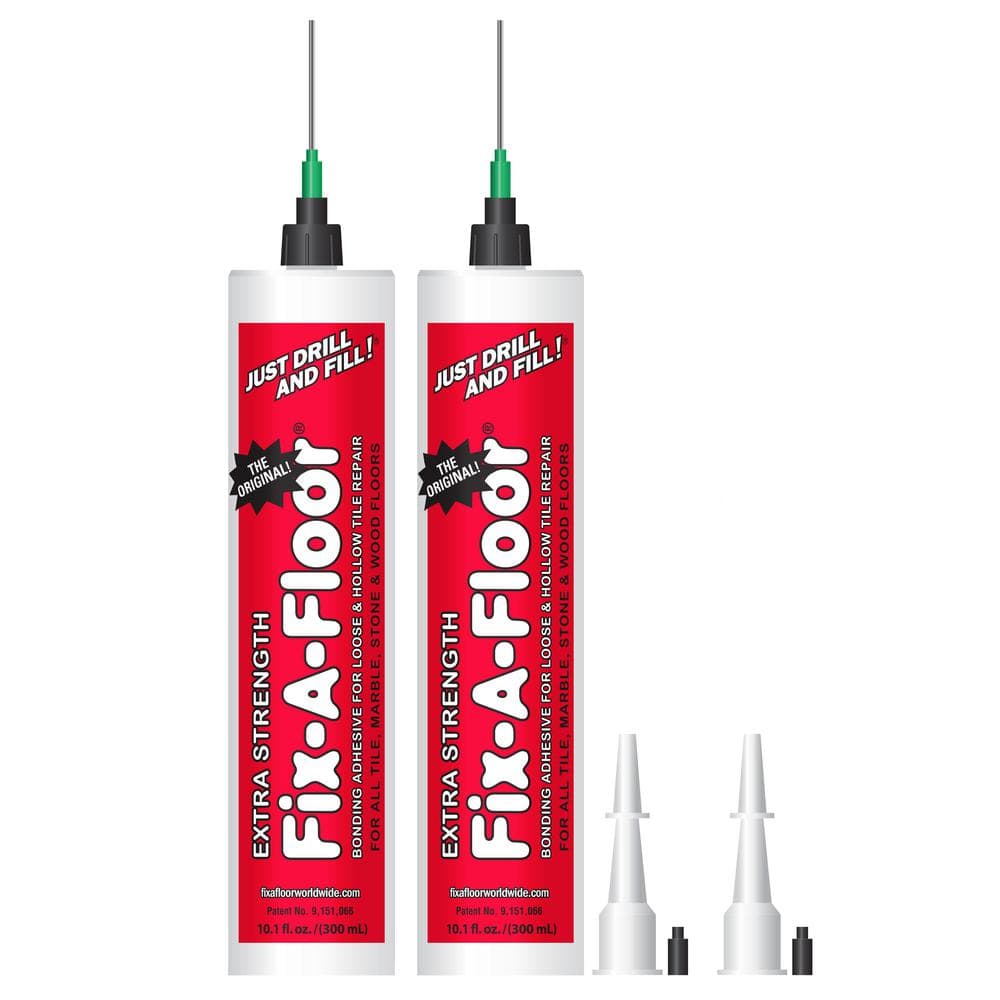 20 oz. 2-Pack Loose and Hollow Flooring Repair Adhesive - Hercitys