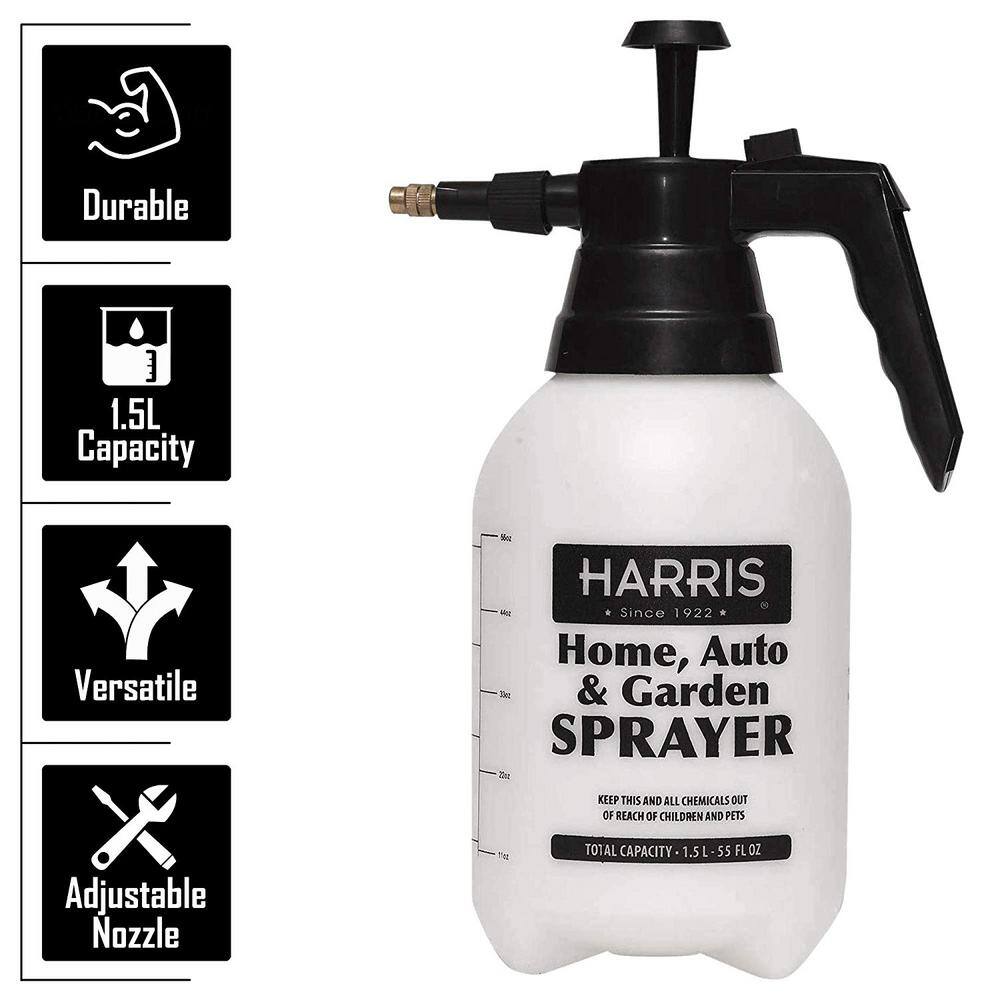 1 Gal. 5-Minute Bed Bug Killer (2-Pack) 256 oz., 32 oz. Professional Spray Bottle and 55 oz. Pump Sprayer Value Pack - Hercitys